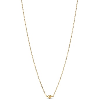 Enamel Necklace Little Love Guld
